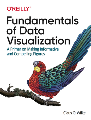 Book cover of Wilke, C. O. (2019). Fundamentals of Data Visualization. O'Reilly Media.